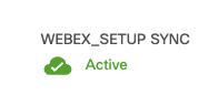 Webex Control Hub Integration - Sync Status visible to all admins